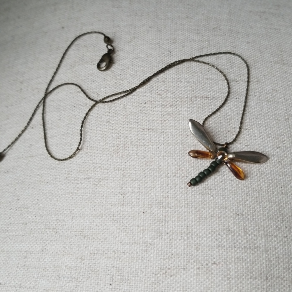 Dragonfly necklace